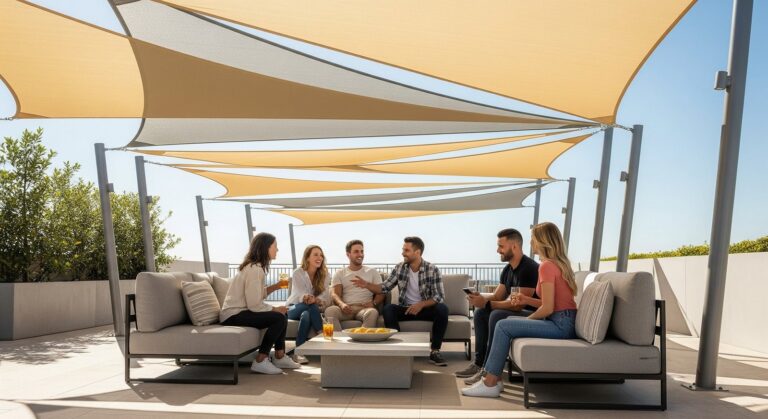 Struggling With Uneven Shade Coverage? Triangular Sails Provide Smart Solution